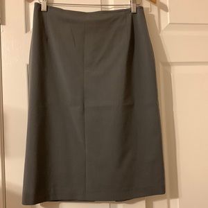 Gray office skirt